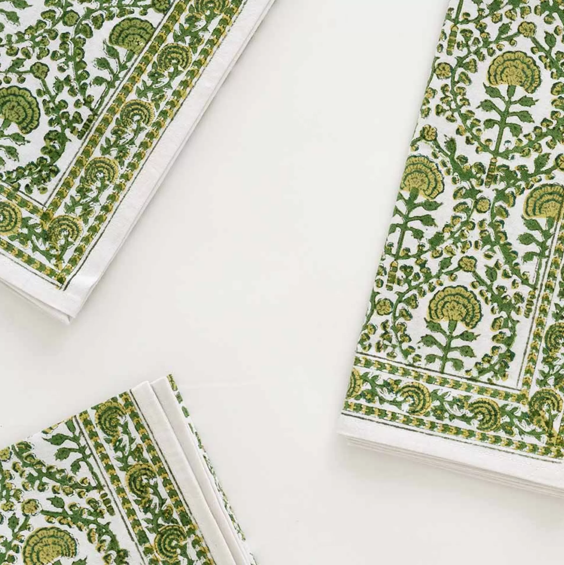 Pomegranate Inc. Napkins*Caroline Green Napkin | Set Of 4