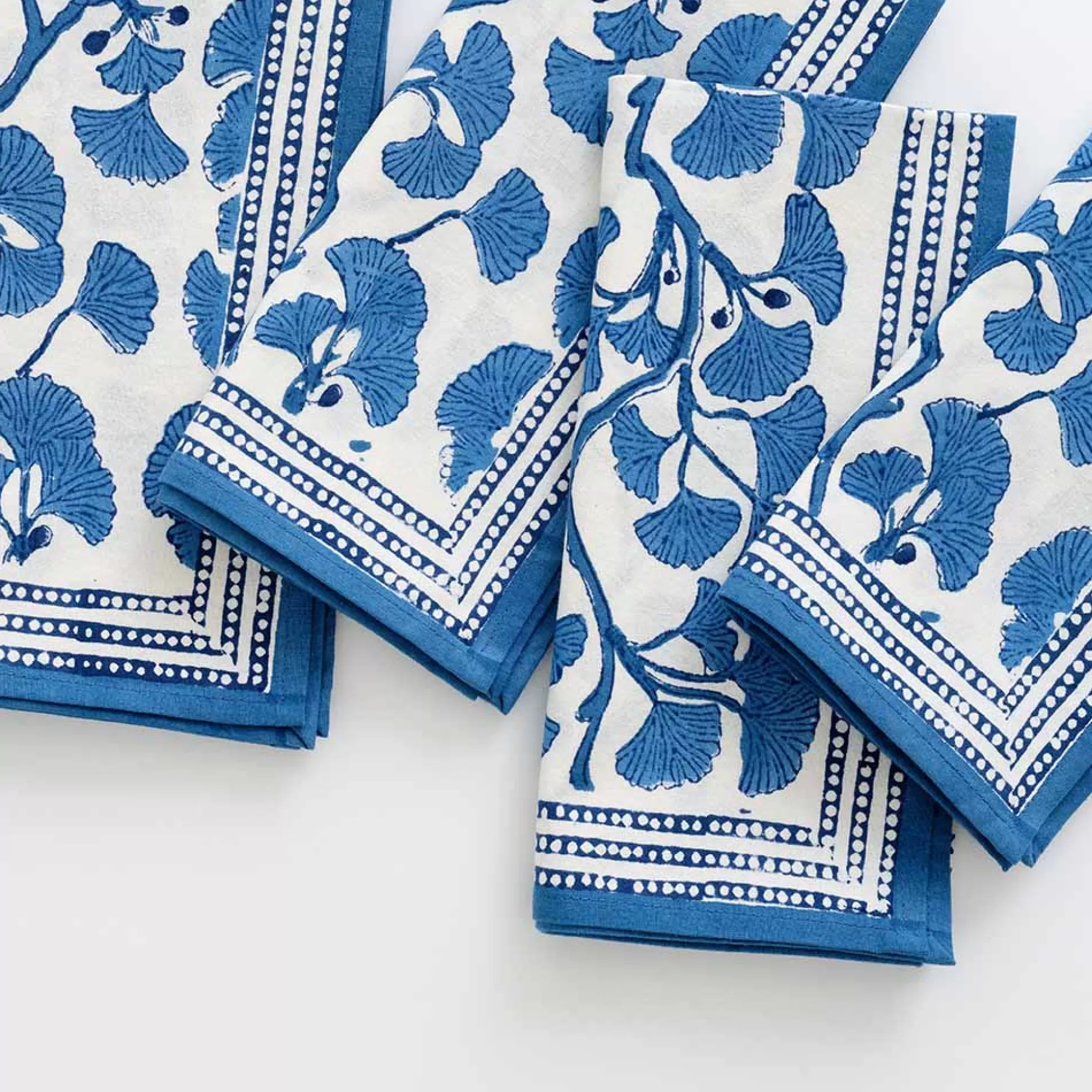 Pomegranate Inc. Napkins*Ginkgo Blue Napkin | Set Of 4