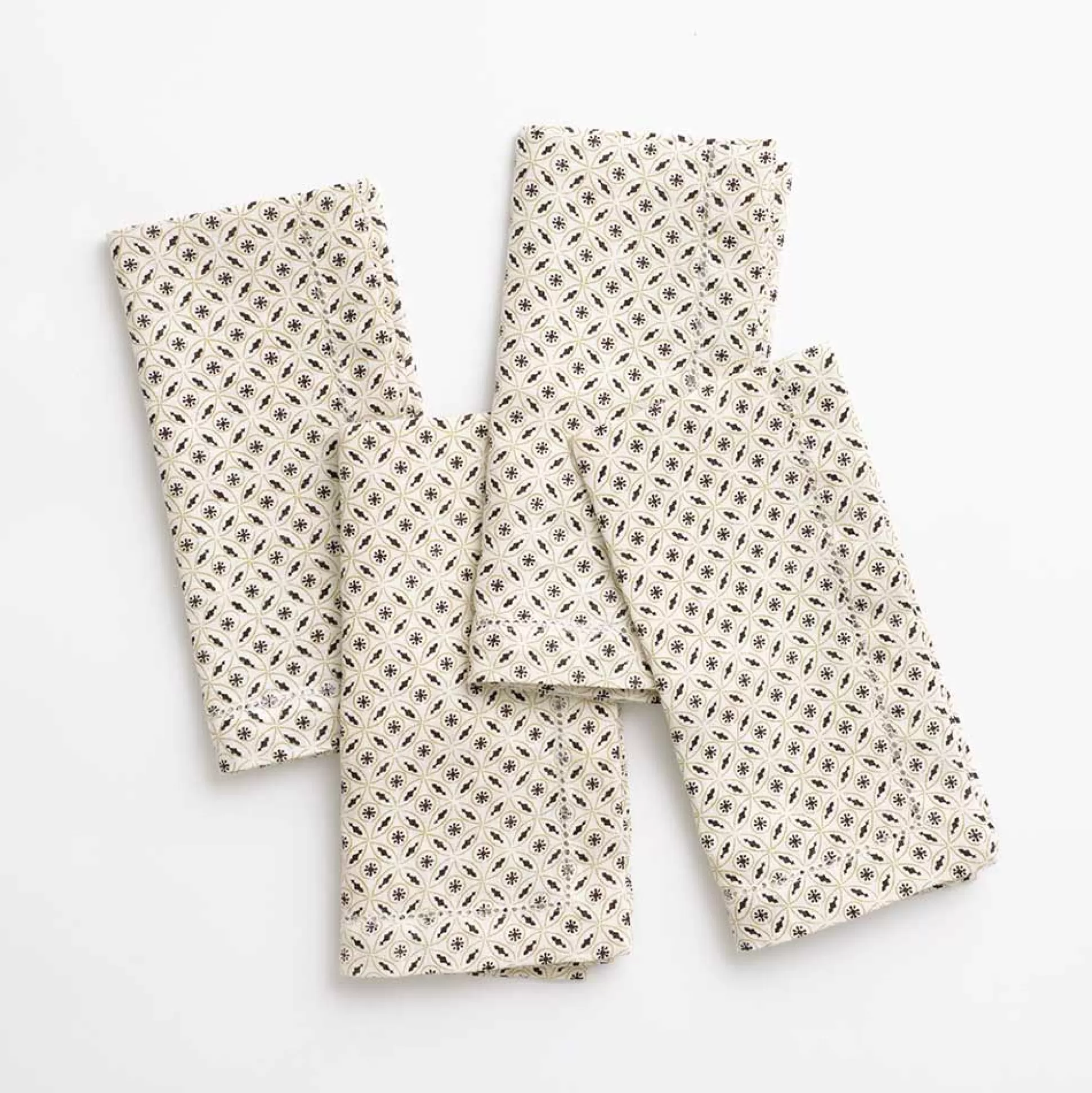 Pomegranate Inc. Napkins*India Hicks Home Coca-Cola Brown Tea Time Napkin | Set Of 4