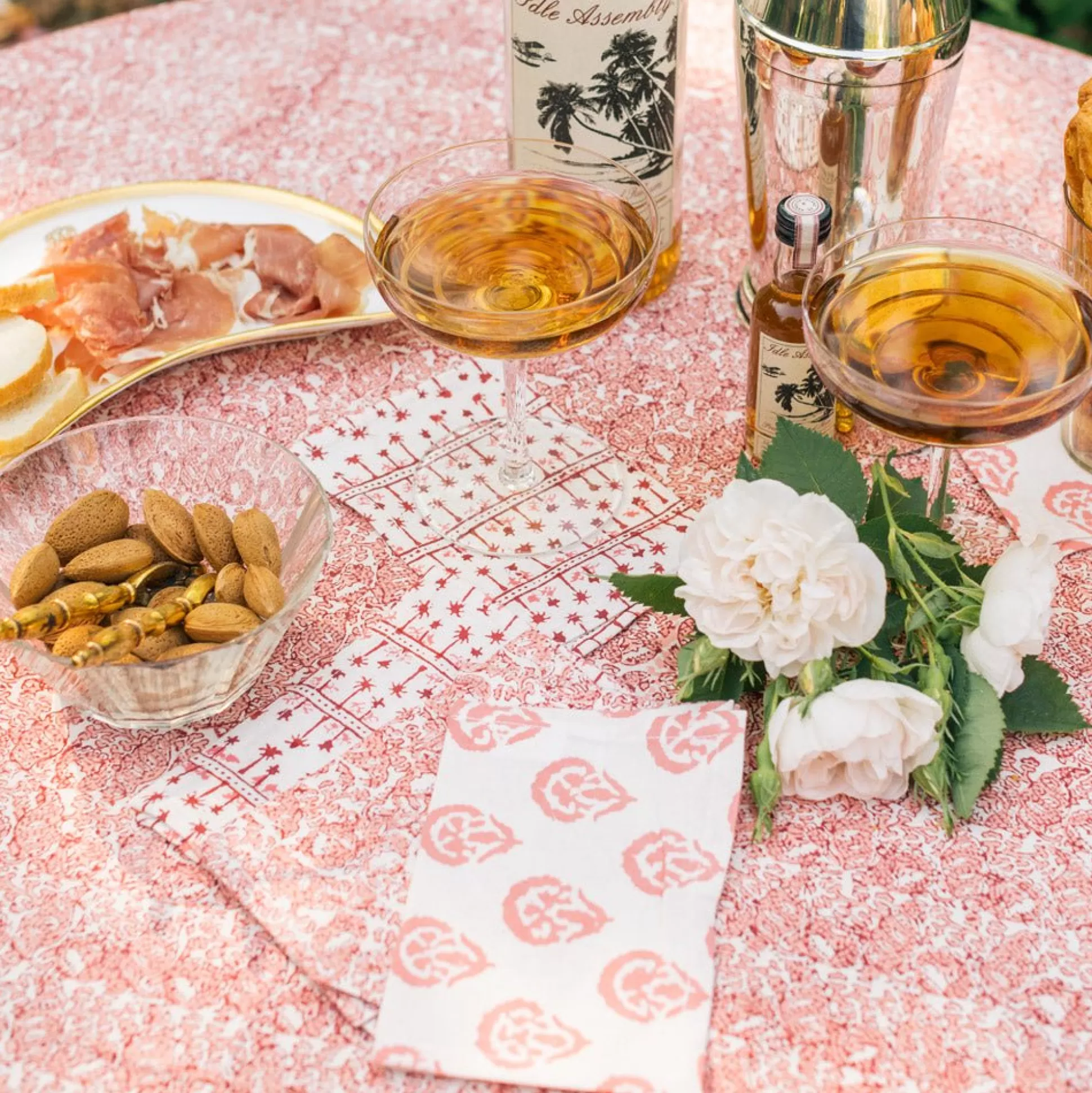Pomegranate Inc. Cocktail Napkins*India Hicks Home Multi Blush Cocktail Napkin | Set Of 6