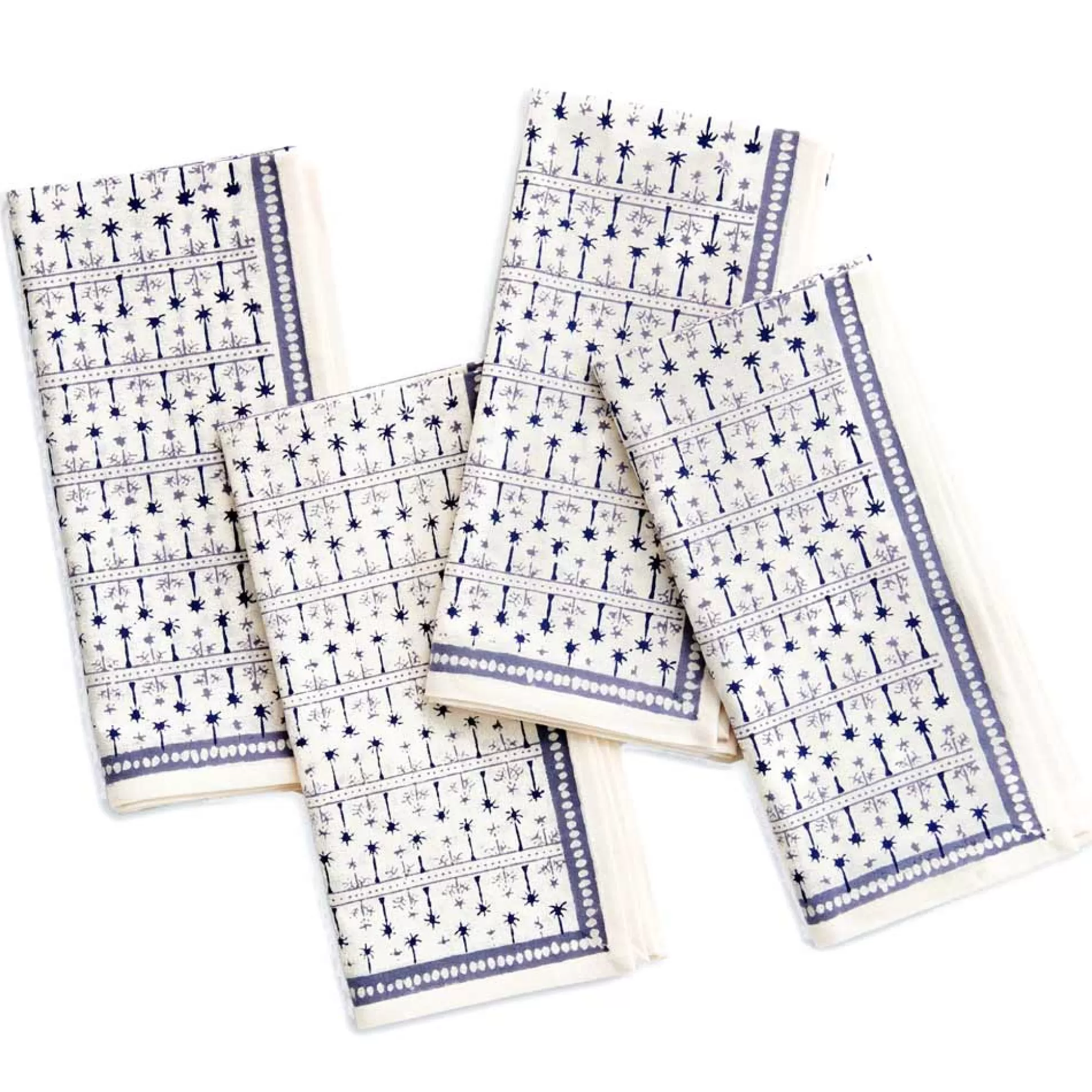 Pomegranate Inc. Napkins*India Hicks Home Palm Avenue Cloud Napkin | Set Of 4