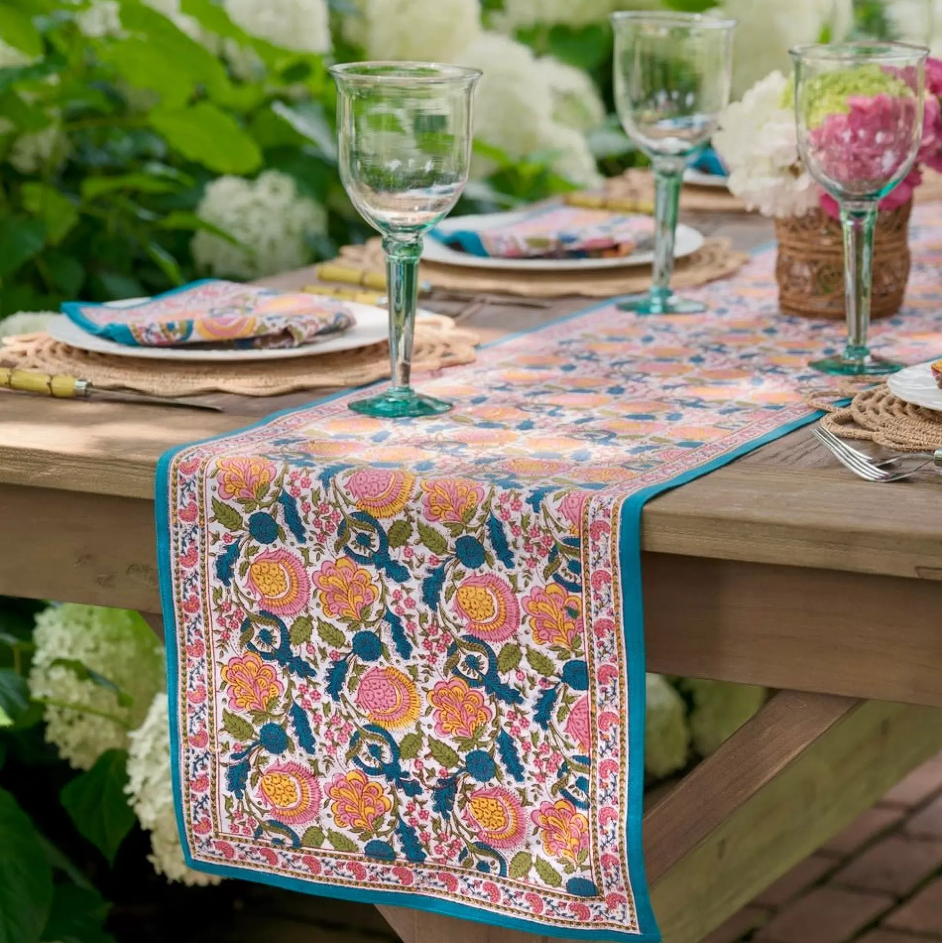 Pomegranate Inc. Table Runners*Jewel Blossom Table Runner