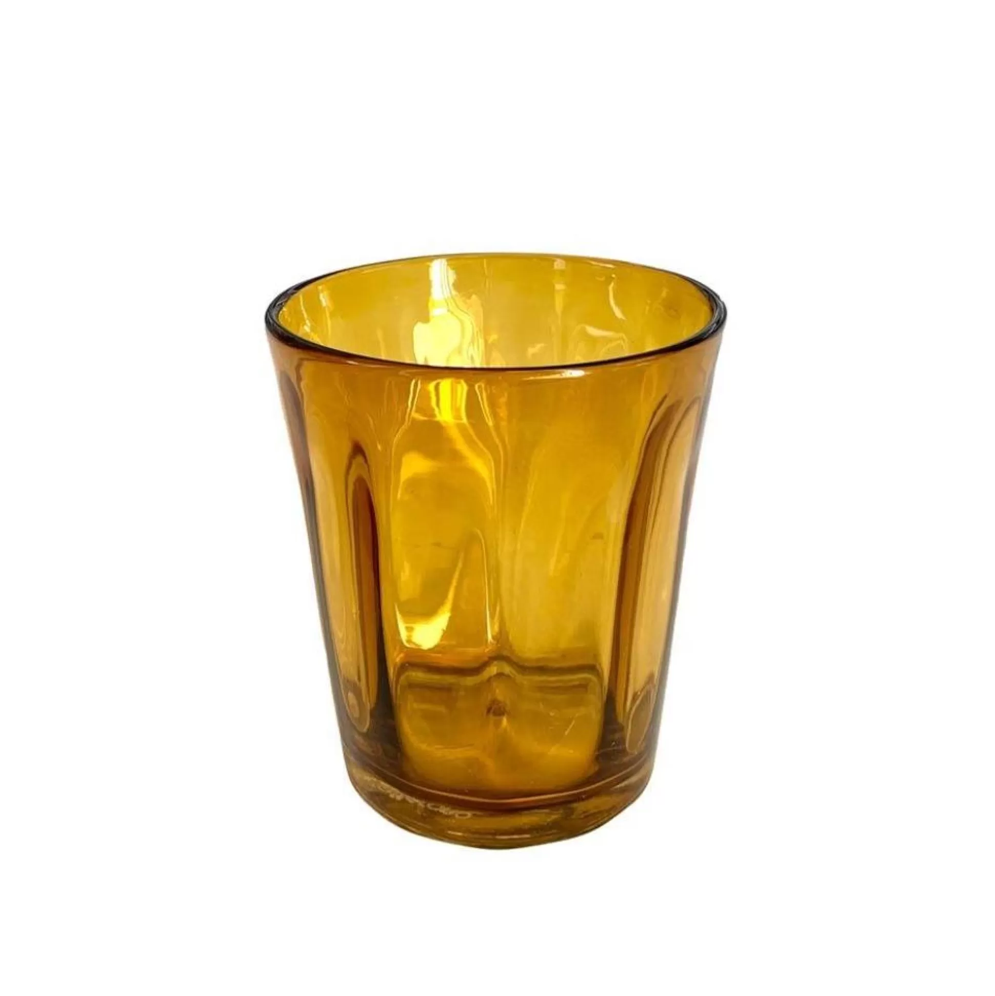 Pomegranate Inc. Glassware*Jewel Tone Everyday Glass-Amber