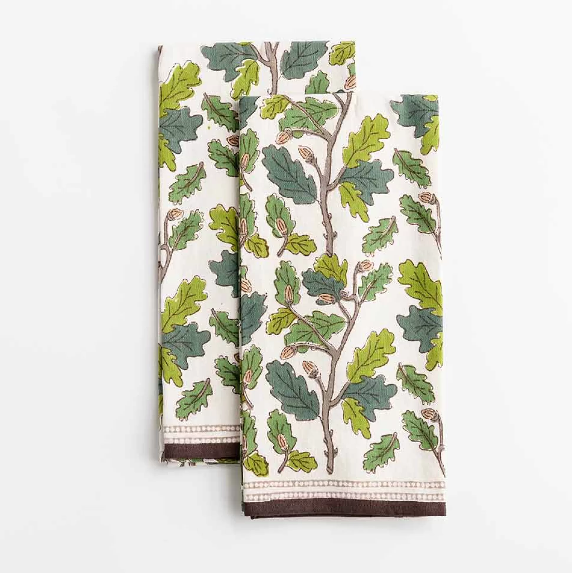 Pomegranate Inc. Tea Towels*Maple & Acorn Tea Towels