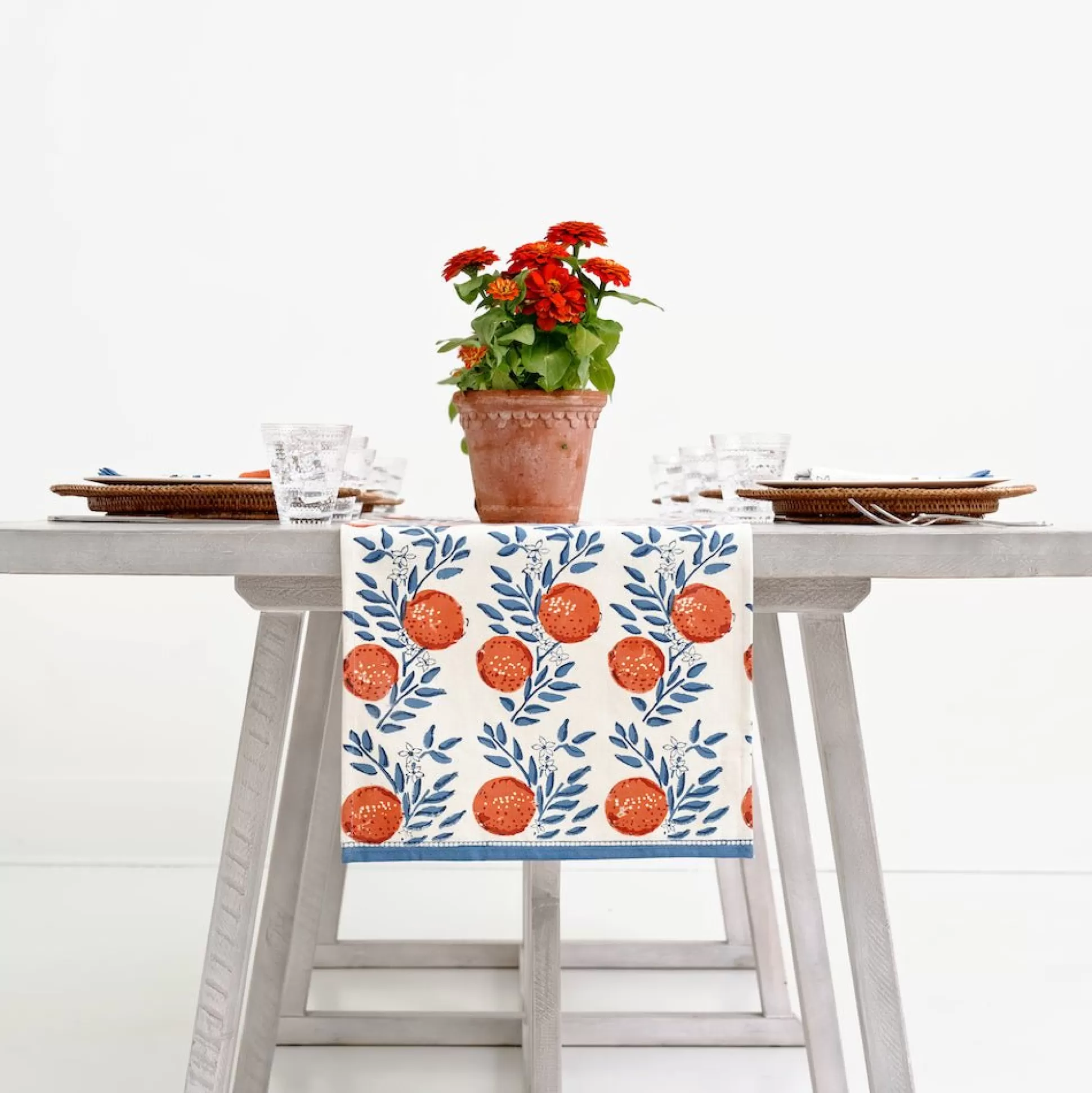 Pomegranate Inc. Table Runners*Orange Grove Table Runner