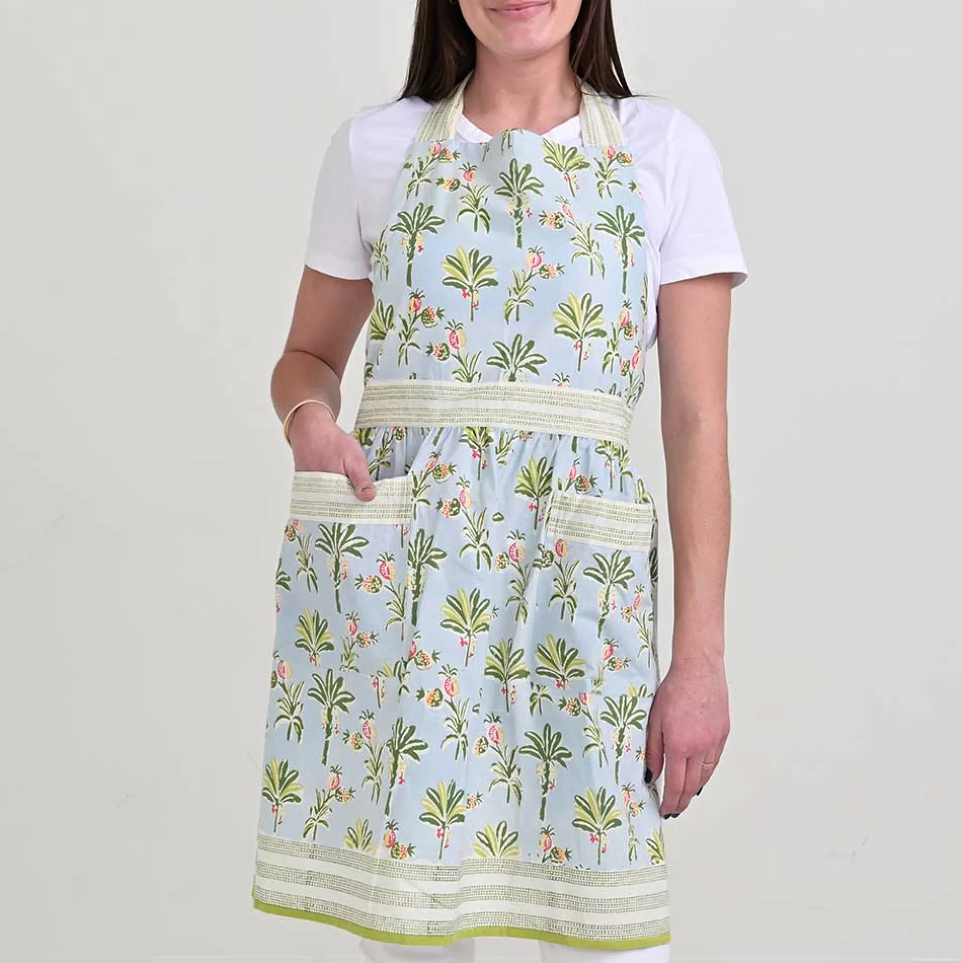 Pomegranate Inc. Aprons*Palms & Pineapples Apron