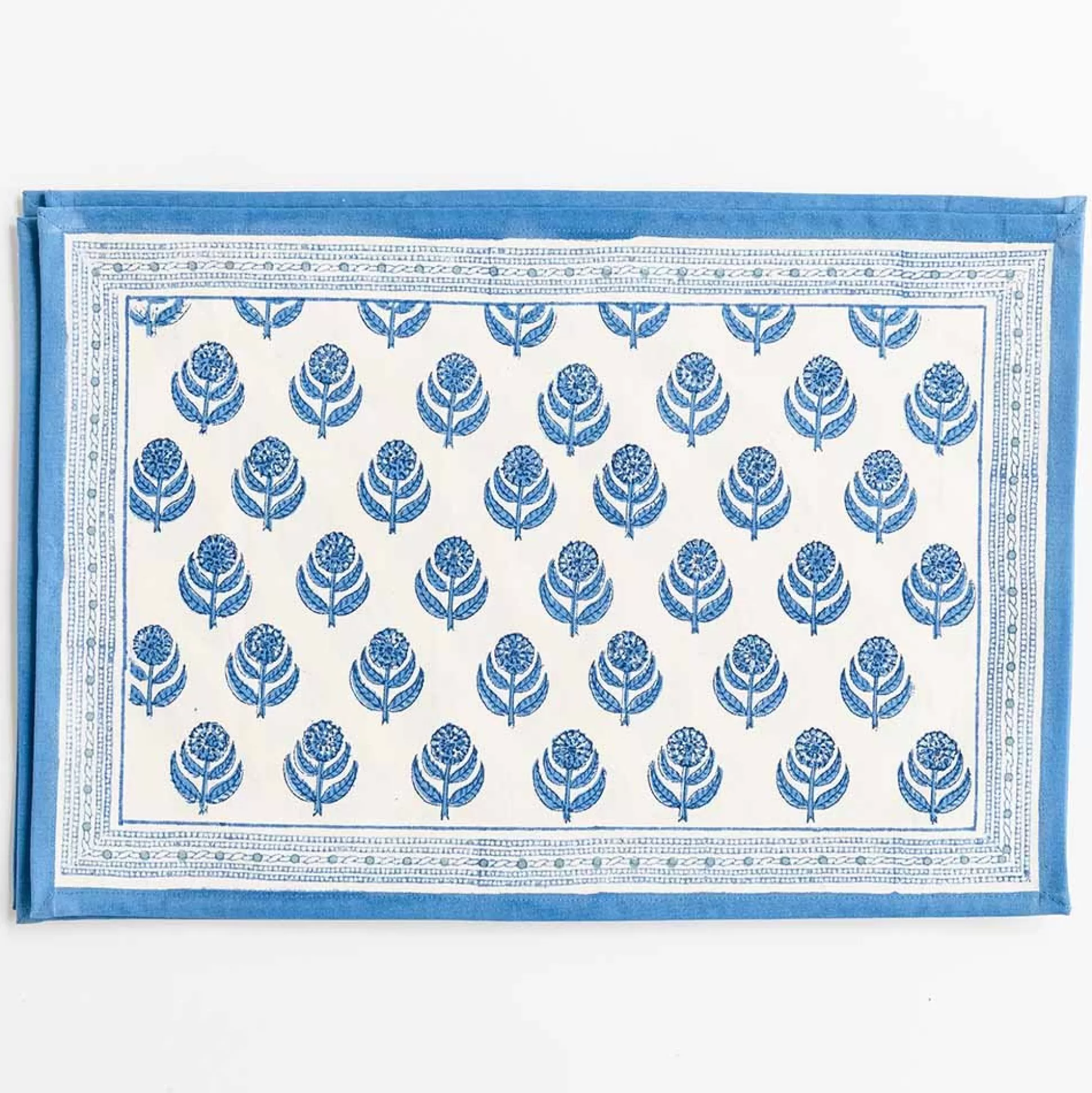 Pomegranate Inc. Hand Block Printed*Pinot Placemat | Set Of 4