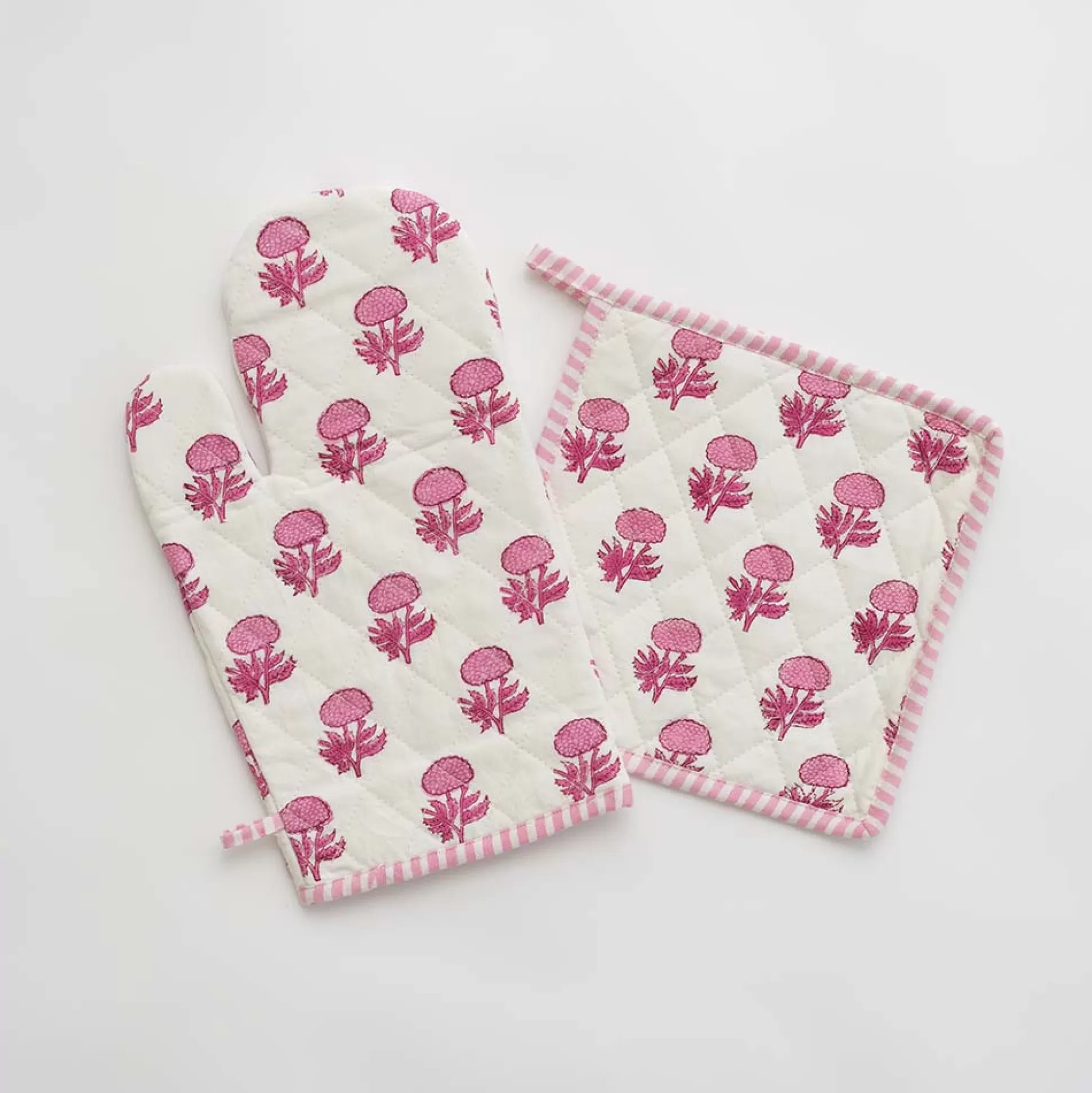 Pomegranate Inc. Oven Mitts*Rose Oven Mitt Set