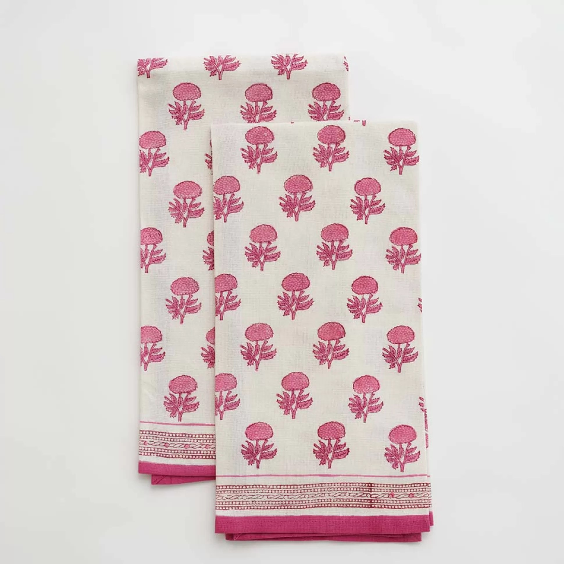 Pomegranate Inc. Tea Towels*Rose Tea Towels