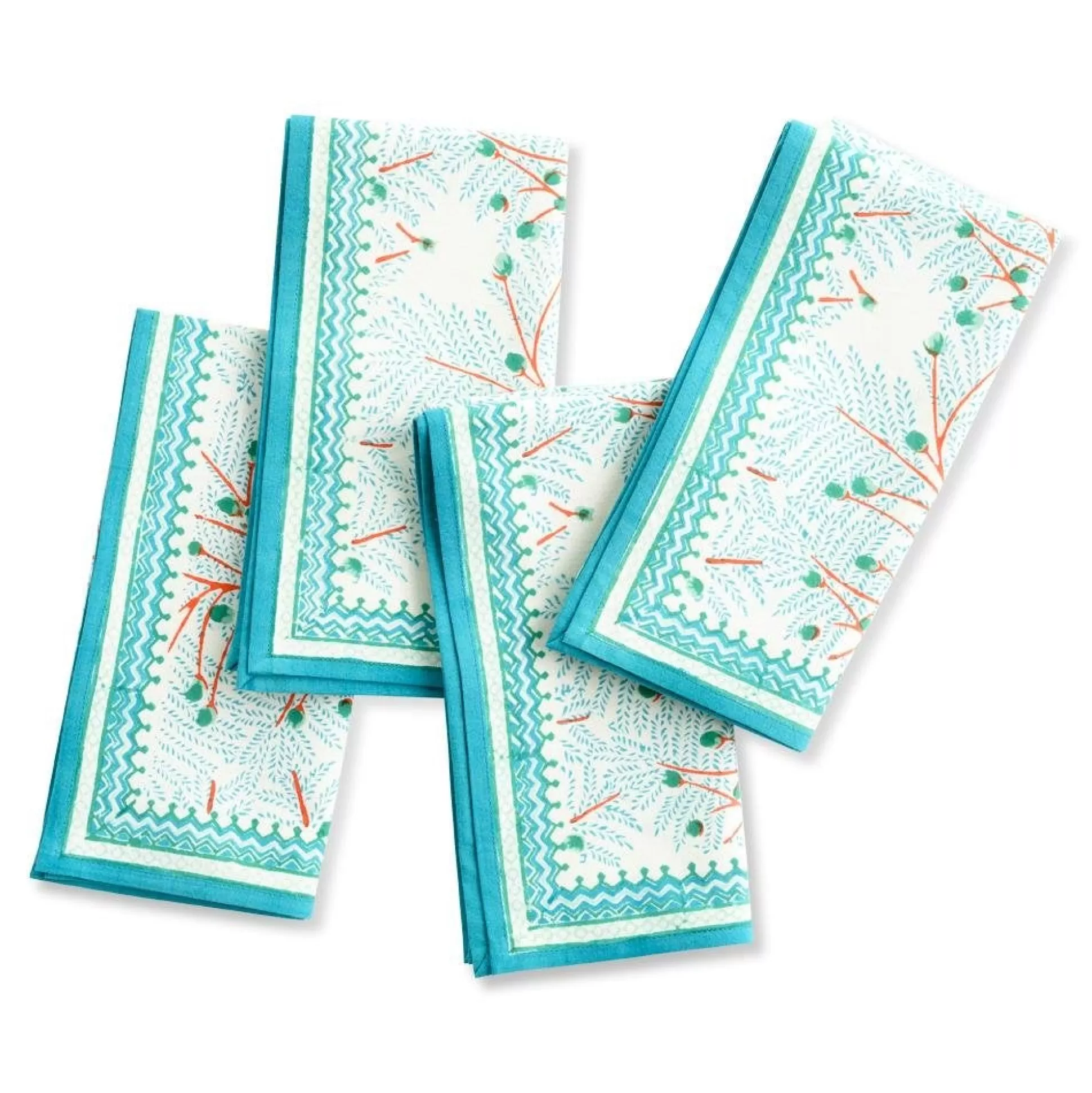 Pomegranate Inc. Napkins*Sea Fan Napkin | Set Of 4