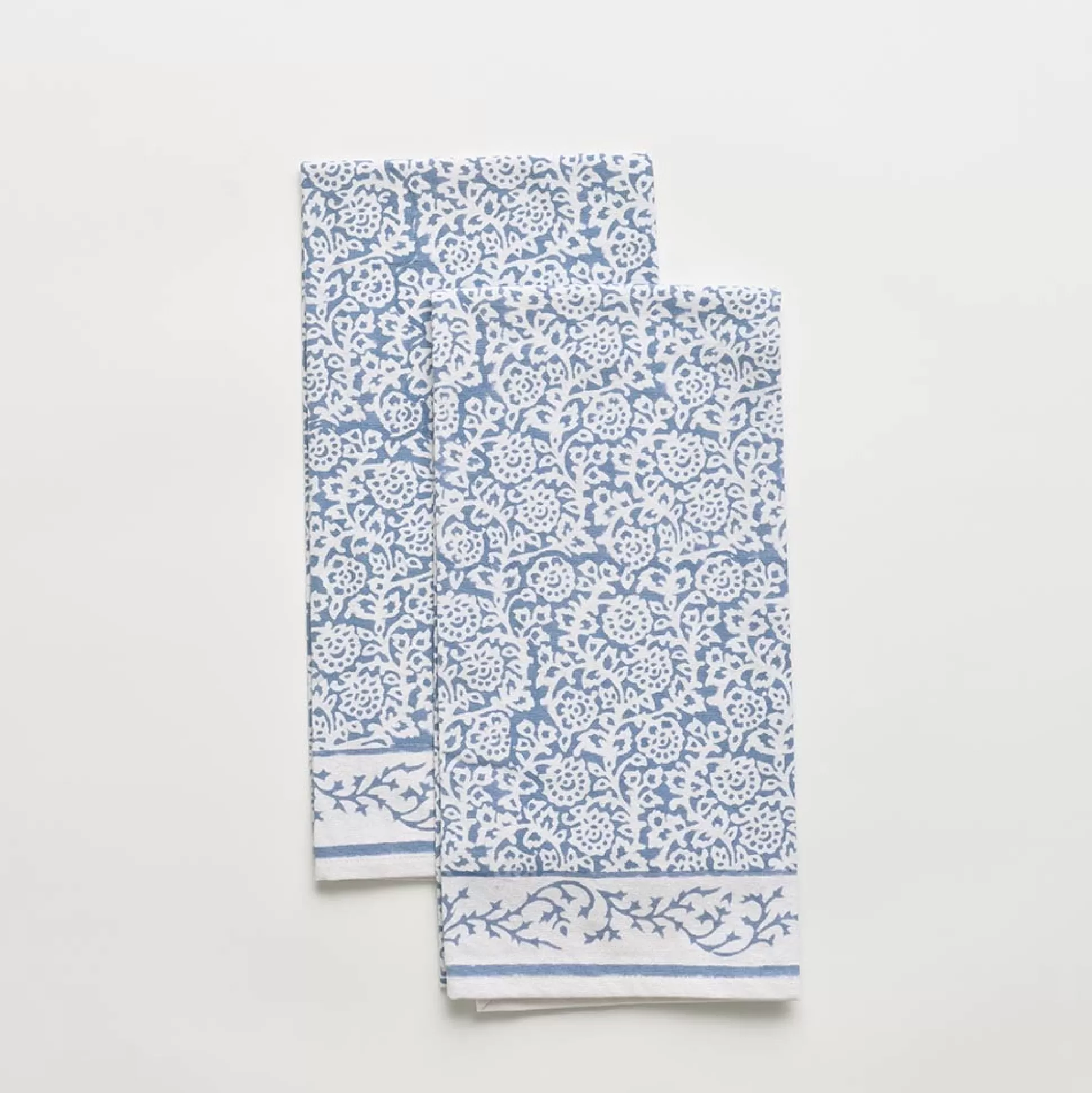 Pomegranate Inc. Tea Towels*Tapestry Blue Tea Towels