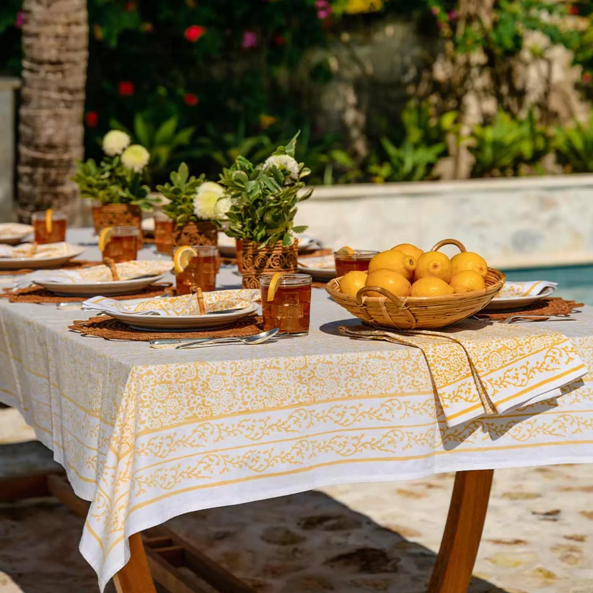 Pomegranate Inc. Tablecloths*Tapestry Marigold Tablecloth