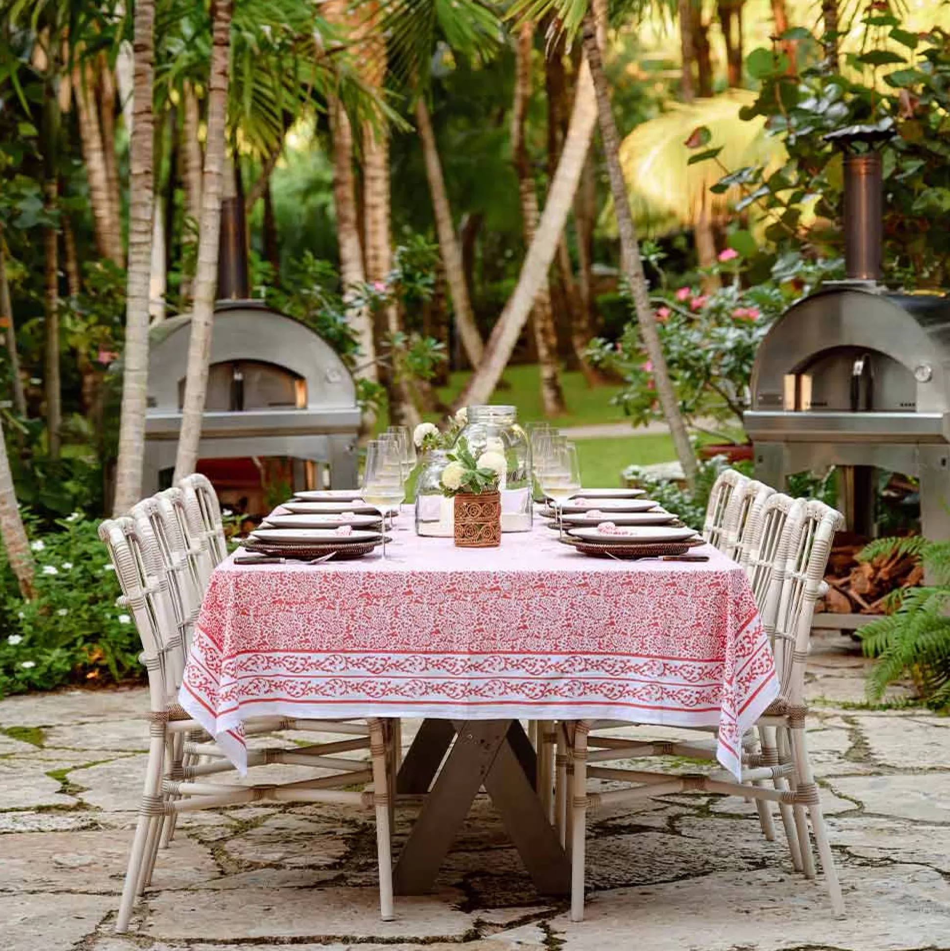 Pomegranate Inc. Tablecloths*Tapestry Persimmon Tablecloth