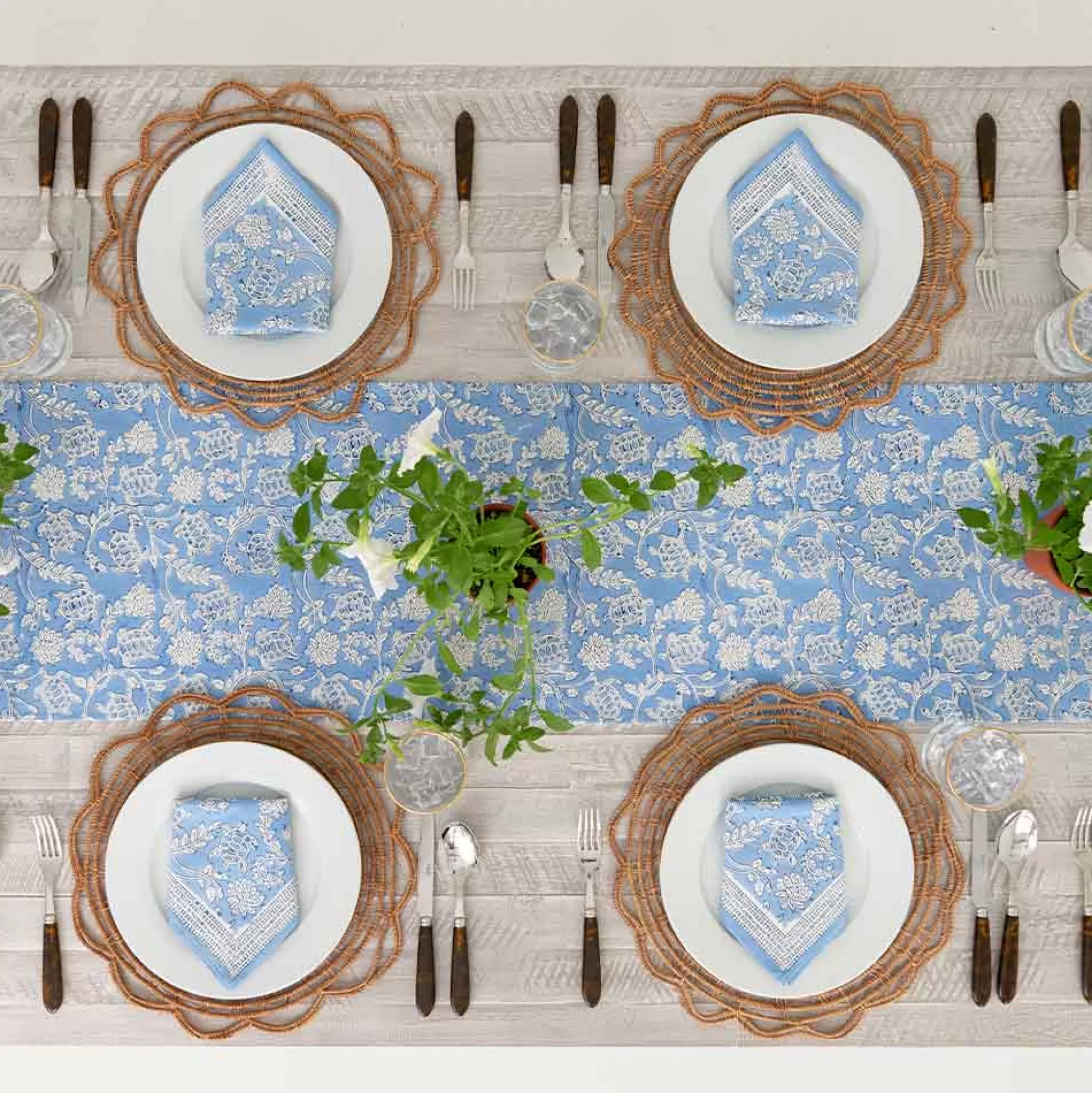 Pomegranate Inc. Table Runners*Turtle Cove Table Runner