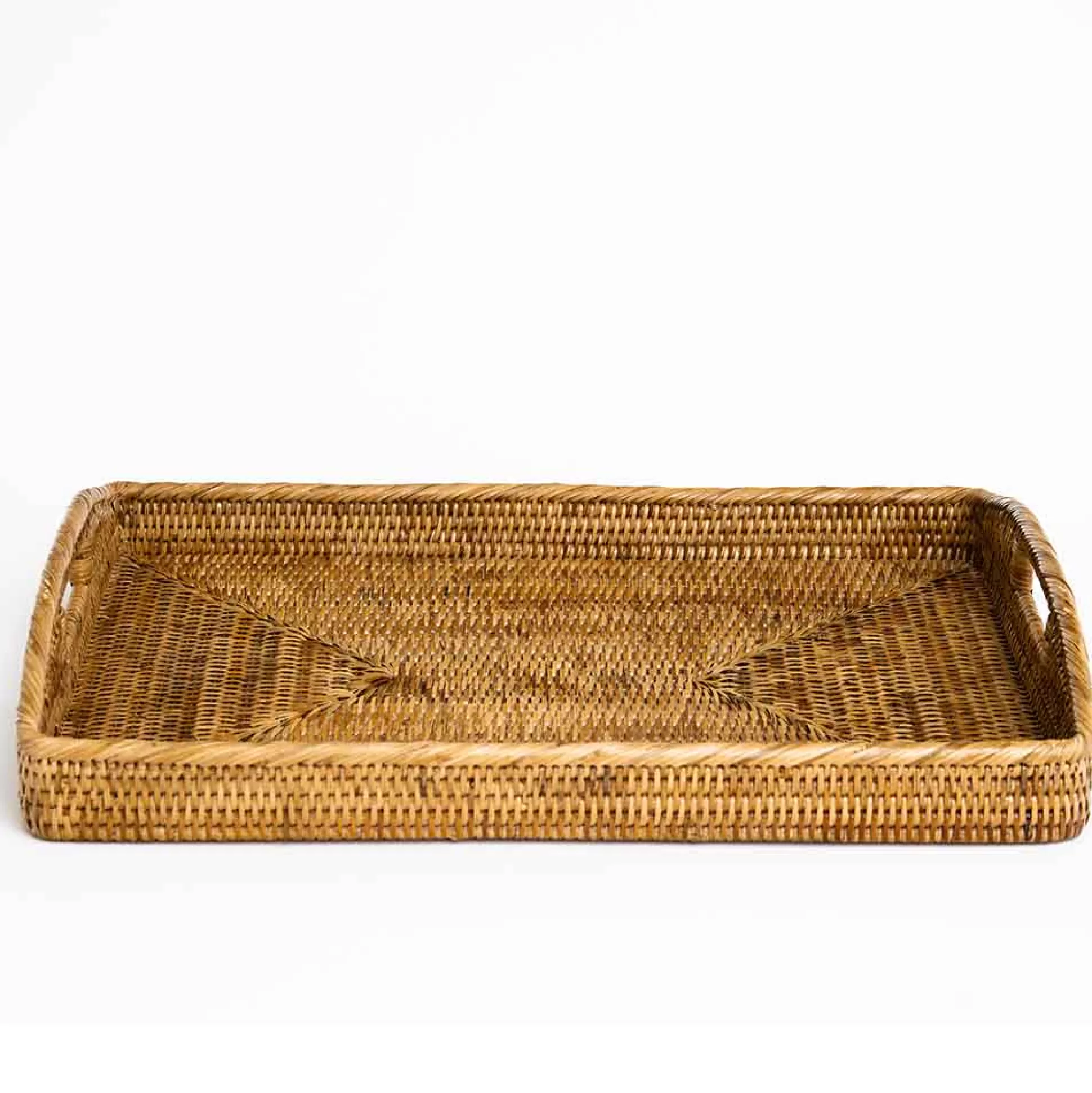 Pomegranate Inc. Rattan Wicker & Bamboo*Woven Rattan Morning Tray